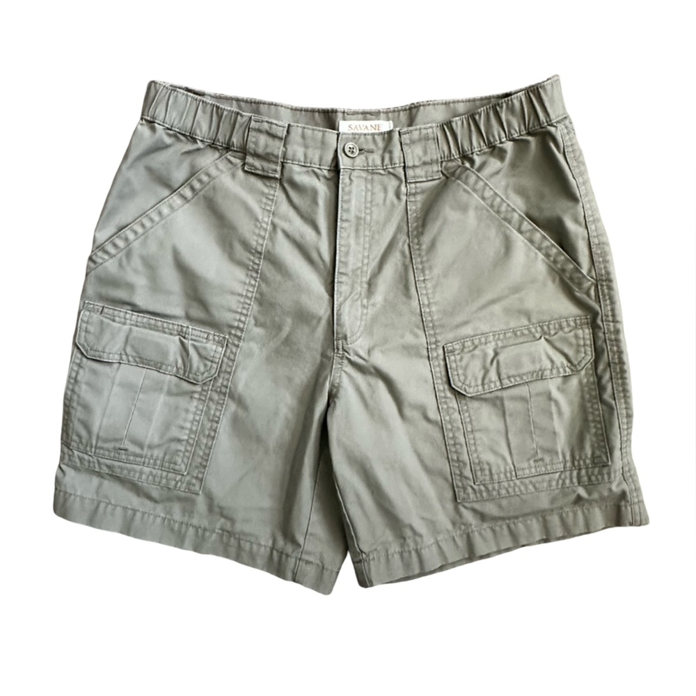 Savane Tan Cargo Shorts